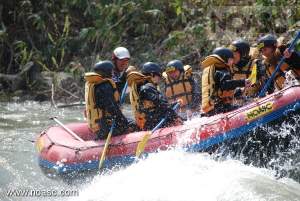 Rafting in Niseko