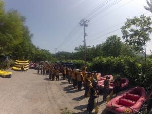 River Safety talk by the river