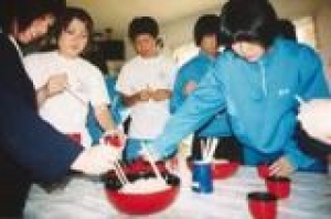 Making Soba Noodles - NOASC School Indoor Program
